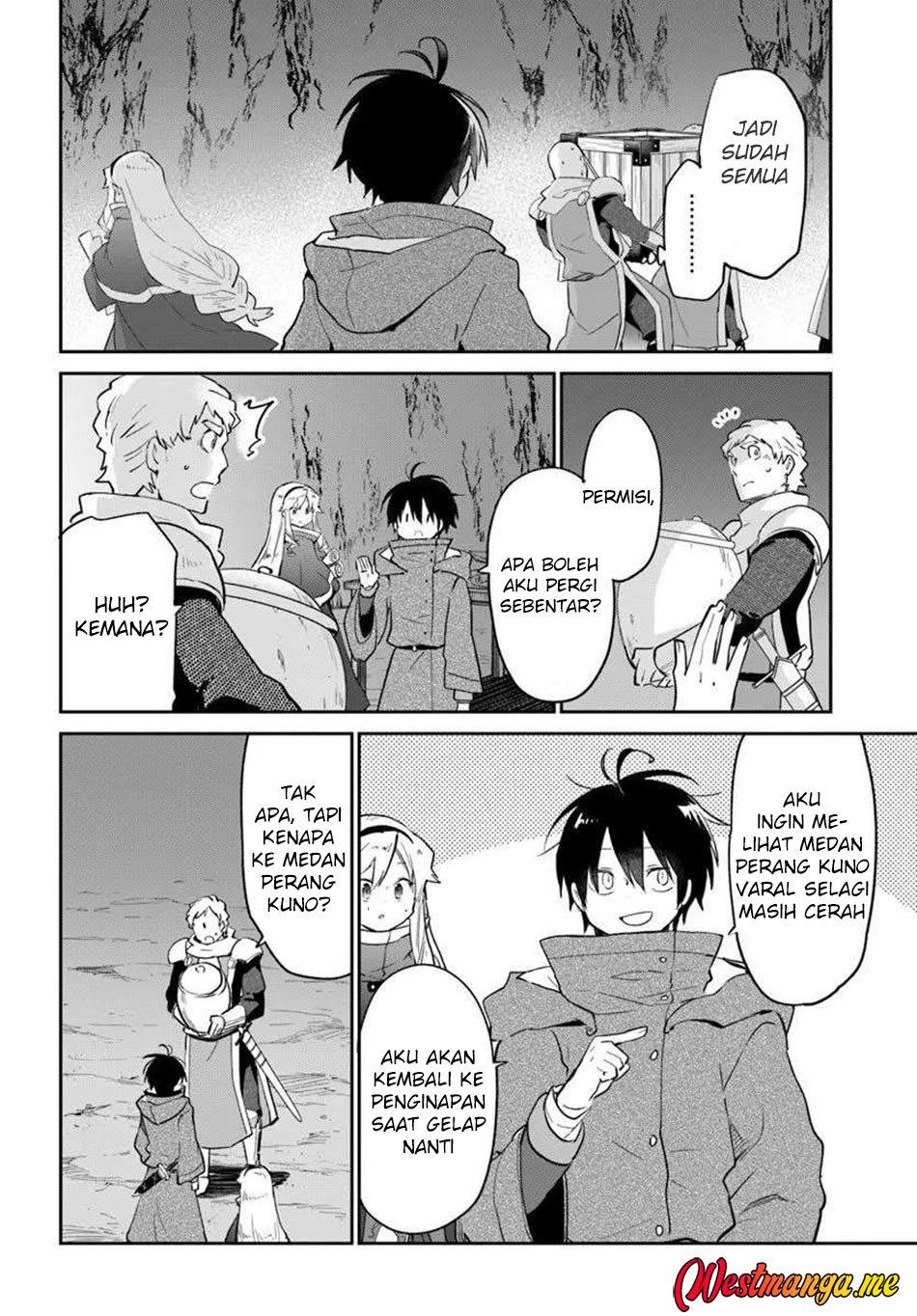 Henkyou Gurashi no Maou Chapter 55 Bahasa Indonesia